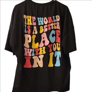 Black Graphic T-Shirt